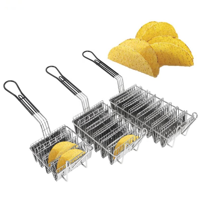 SOTECH Tortilla Fry Basket Kitchen Fried Cooking Taco Shell Mold