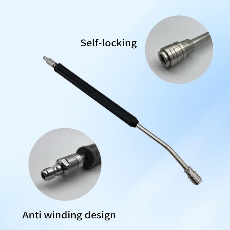 Pressure Washer Extension Wand Stainless Steel Washer Wand 1/4 inch