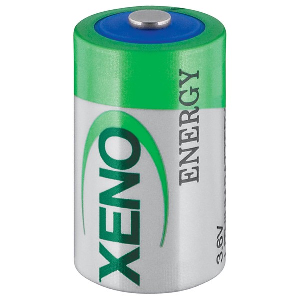 Xeno Lithium Thionyl Chloride Battery, Xeno XL-050F - 1/2AA (ER14250) - 3,6V 1200mA LI 1/2AA 1200MAH 3,6V Xeno (XL-050F)