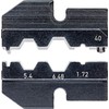 Knipex 97 49 40 Crimping Dies for for 3-Nests Coax