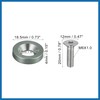 A ABSOPRO 20 Pcs Car Motorcycle Titanium Tone M6 Fender