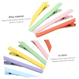 Healeved 24pcs Matte Alligator Hair Clips Durable Hairpins for Women Duckbill Hair Accessories with Creative Design Lightweight and Comfortable for Everyday Styling