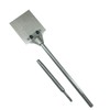 SPKLINE 5 Inch Wide SDS Floor Scraper Set Tile &