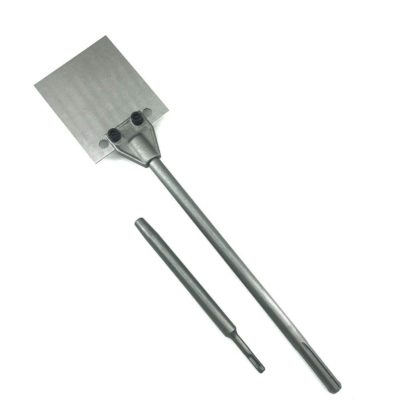 SPKLINE 5 Inch Wide SDS Floor Scraper Set Tile &