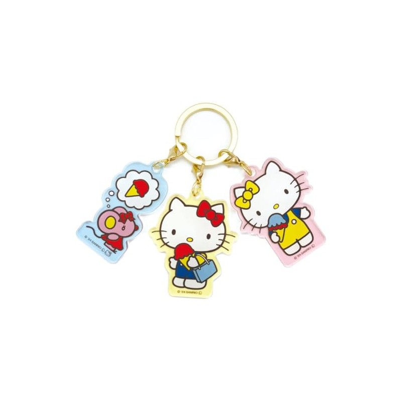 Tees Factory Sanrio 3 Charm Keychain Ice SR-5546075IC