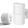 Motion Sensor Switch with Outlet, ASOFTY PIR Wireless Motion Sensor