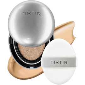 TIRTIR – Mask Fit Aura Cushion 18 g – TONO 29N NATURAL BEIGE – Base de maquillaje de alta cobertura natural cushion – acabado luminoso – hidratante y ligera – larga duración hasta 72 h