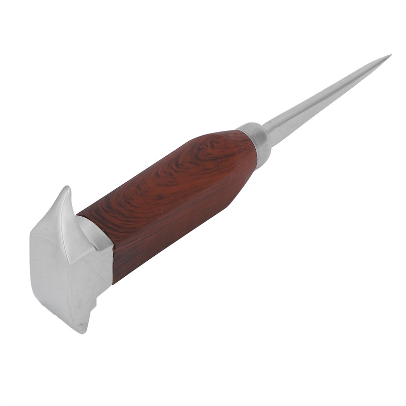 Ice Pick Stainless Steel Ice Pick with Wood Handle Bartender