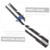 Gadpiparty 12Pcs Quilting Ruler Sewing Gauge for Accurate Button Measurement