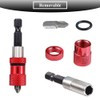 Teocpai 2Pcs 60mm Magnetic Bit Holder with 2Pcs PH2 Bits