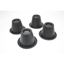 Ability Superstore Stackable Cone Chair Raisers 3.5-inch Height