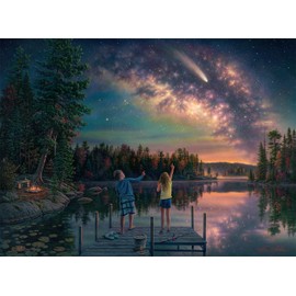 Buffalo Games - Kim Norlien - Starry Night - 1000 Piece Jigsaw Puzzle for Adults -Challenging Puzzle Perfect for Game Nights - Finished Size is 26.75 x 19.75