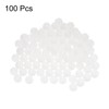 sourcing map 100pcs POM Bearing Balls 8mm Solid Plastic Bearing