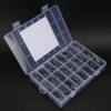 545Pcs 24 Models 0.1uF-1000uF Aluminum Electrolytic Capacitor Assortment Kit with