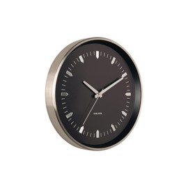 [DL] Wall Clock Arrow Batons Iron Silver