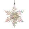Acrylic Iridescent Snowflake Ornament