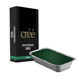 Créé Hair Removal Wax Azulen Uni 500G - Soft Resin for Face & Body - Reduces & Slows Hair Growth - Smooth & Effective Hair Removal