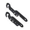 Teurroie Adjustable Easy Door Latches Booster Vent Extender for UTV
