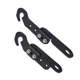 Teurroie Adjustable Easy Door Latches Booster Vent Extender for UTV Polaris RZR XP / XP4 1000 2014-2023, RZR XP Turbo/Turbo S, RZR 900 (4.5-6 inch)