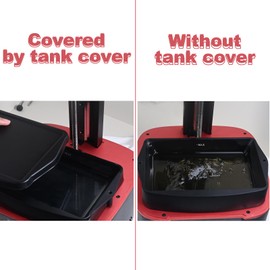 6PCS FEP Film with 2 PCS Resin Tank Covers Vat Lid for ELEGOO Mars 3 Mars 3 Pro Resin 3D Printer 200x140x0.15mm