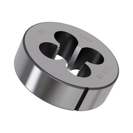 Skweawert 1/2"-28 UNEF Round Threading Die, 1/2x28 UNEF Screw Thread Cutting Die Machine Thread Right Hand Alloy Tool Steel