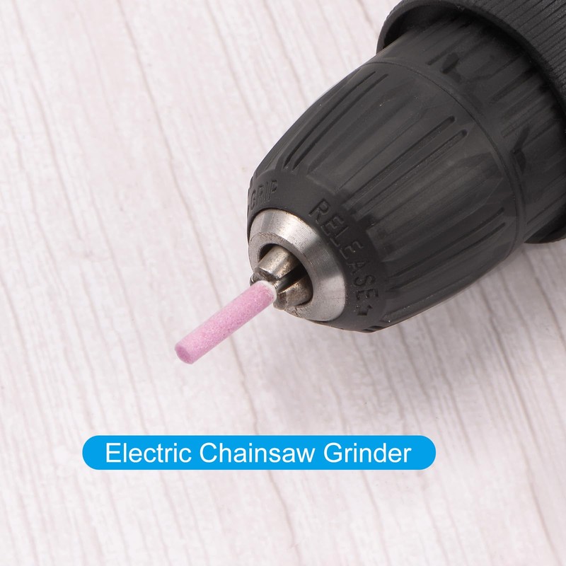 PATIKIL 18 Pcs Diamond Chainsaw Sharpener 3 Sizes High Hardness