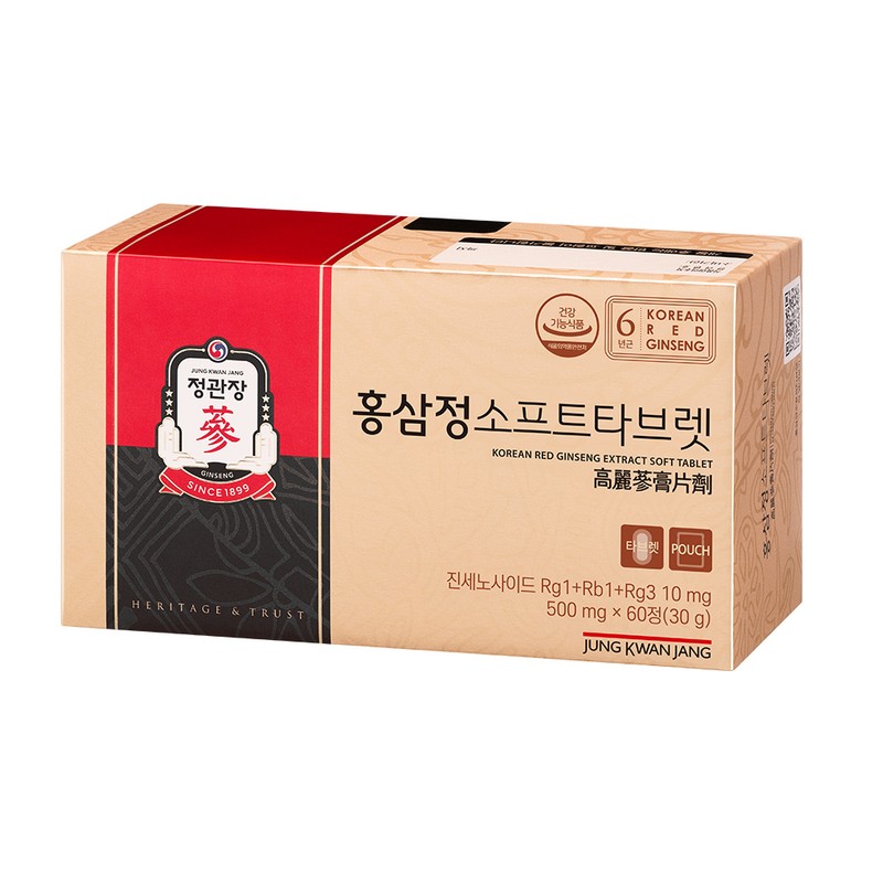 Jeonggwanjang CheongKwanJang Red Ginseng Extract Soft Tablet / 정관장 홍삼정