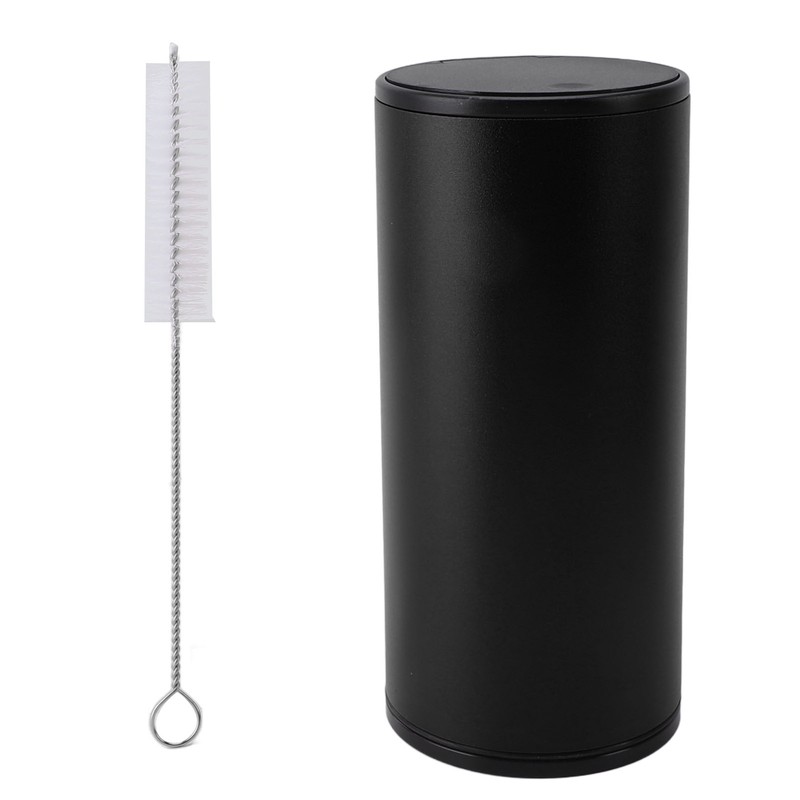 Car Ashtray with Push Type Lid Aluminum Alloy Multifunction Mini