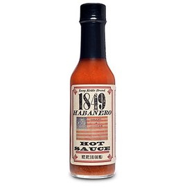 1849 All-Natural Habanero Hot Sauce, 5oz (4 Pack)