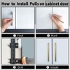 King&Charles Cabinet Hardware Jig, Aluminum Alloy Cabinet Handle Jig with