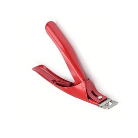 Beauty+ Nail Tip Cutter Fake Nail, Acrylic False Nail Clipper UV Gel Nail Stainless Steel (Red)