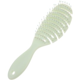 FOMIYES Hairdressing Styling Comb Curved Shaped Women Massage Comb Detangler Brush