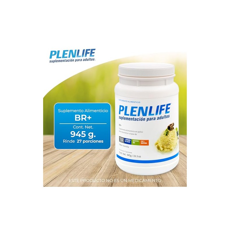 PLENLIFE - Suplemento Alimenticio en Polvo - Protena BR con