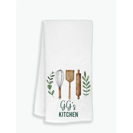 DiandDesignGift Gg's - Toalla de cocina para decoración de cocina, toalla de cocina suave y absorbente, decoración de casa, toalla de cocina, regalo para el día de la madre, cumpleaños, día festivo