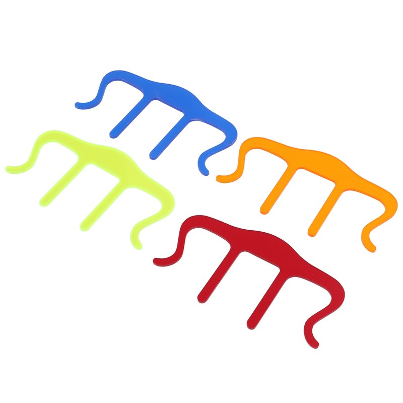 4Pcs Music Book Clip M Shape Page Holder Acrylic Wind