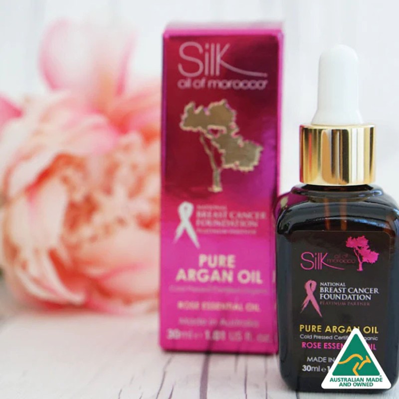Silk Oil of Morocco-Pure Argan Oil with Rose Essential Oil