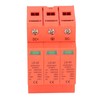 DC Surge Protector 3P DC Voltage Surge Arrester Photovoltaic Lightning