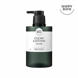 Original Collection Body Lotion Clean Cotton 500g Happy Bath (WC49493) - Basic product / 오리지널컬렉션 바디로션 클린코튼 500g 해피바스 (WC49493) - 기본상품