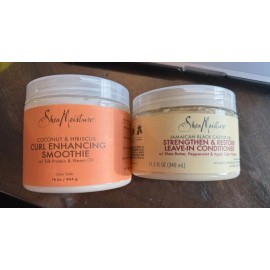 SheaMoisture Curly Hair Smoothie– Coconut & Hibiscus + Jamaican Black Castor Oil