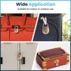 SDTC Tech 2pcs Mini Antique Padlock Retro Vintage Style Bear