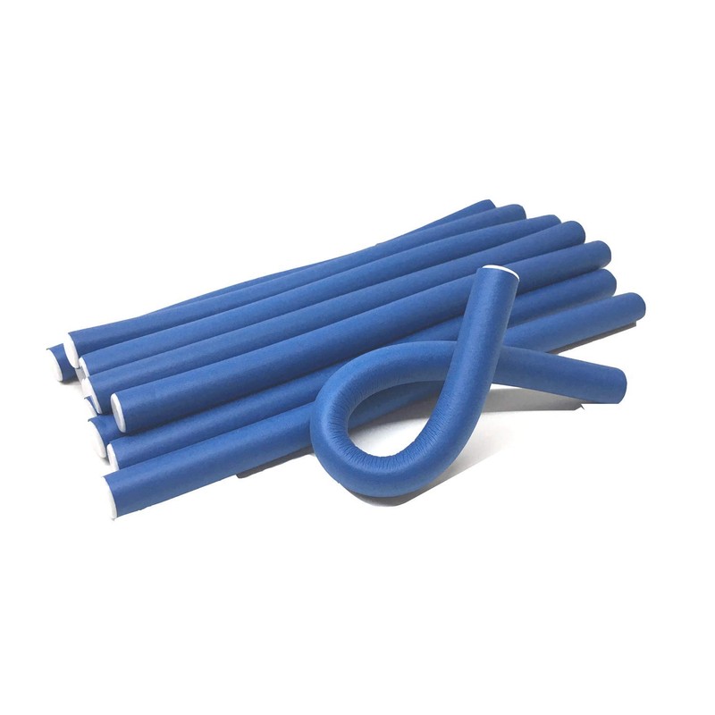 1/2” Diameter 9.5" Length Twist-flex Hair Roller Curling Rods –