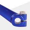 GOOFIT Blue 2" Folding Gear Shifter Lever Replacement for MX6