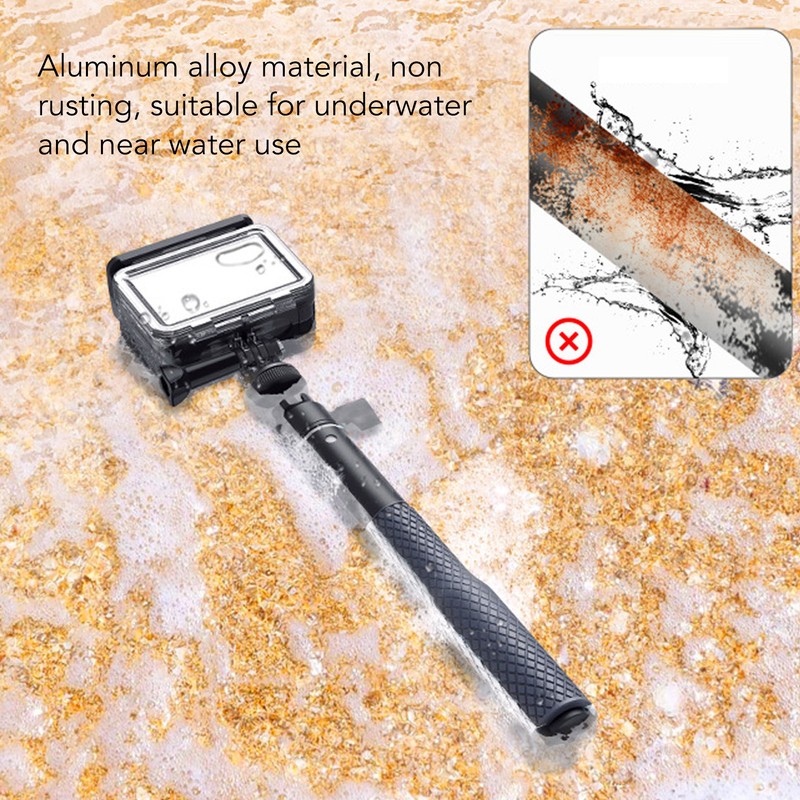 Extension Selfie Stick 360 Degree Rotation Waterproof Aluminum Alloy for
