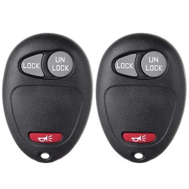 INEEDUP OUCG8D-380H-A Key Fob Keyless Entry Remote X2 fits 04-08 for Chevy for Colorado 04-08 for Chevy for Venture