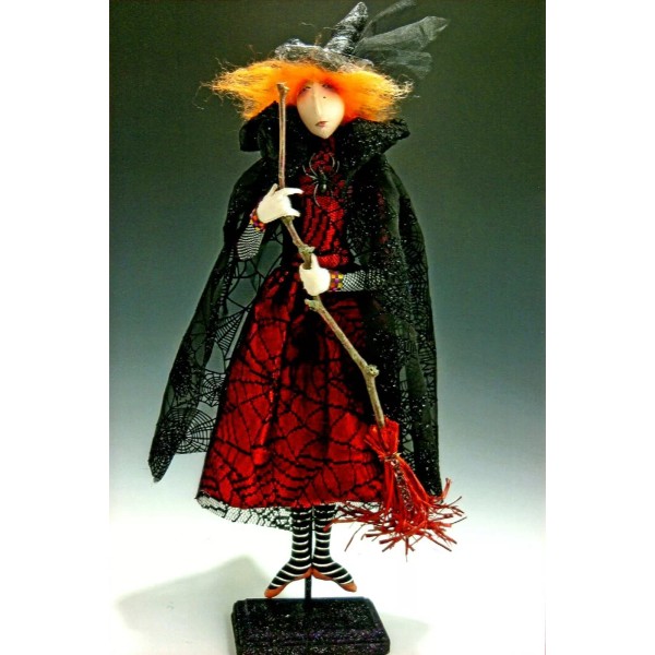 Cindee Moyer *NEW* Cloth Art Doll (Paper) Pattern "Wilda" By