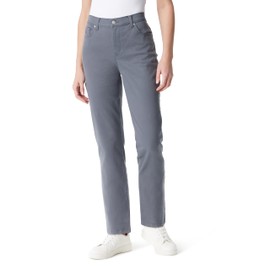 Gloria Vanderbilt Gloria Vanderbilt Women's Amanda Classic High Rise Tapered Jean Standard, Grey Dusk