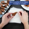Wax Paper Candy Wrappers for Caramels (300 Pcs 5x5 in)