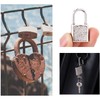 Diary Padlocks heyous 10pcs Metal Archaize Padlocks Key Lock with