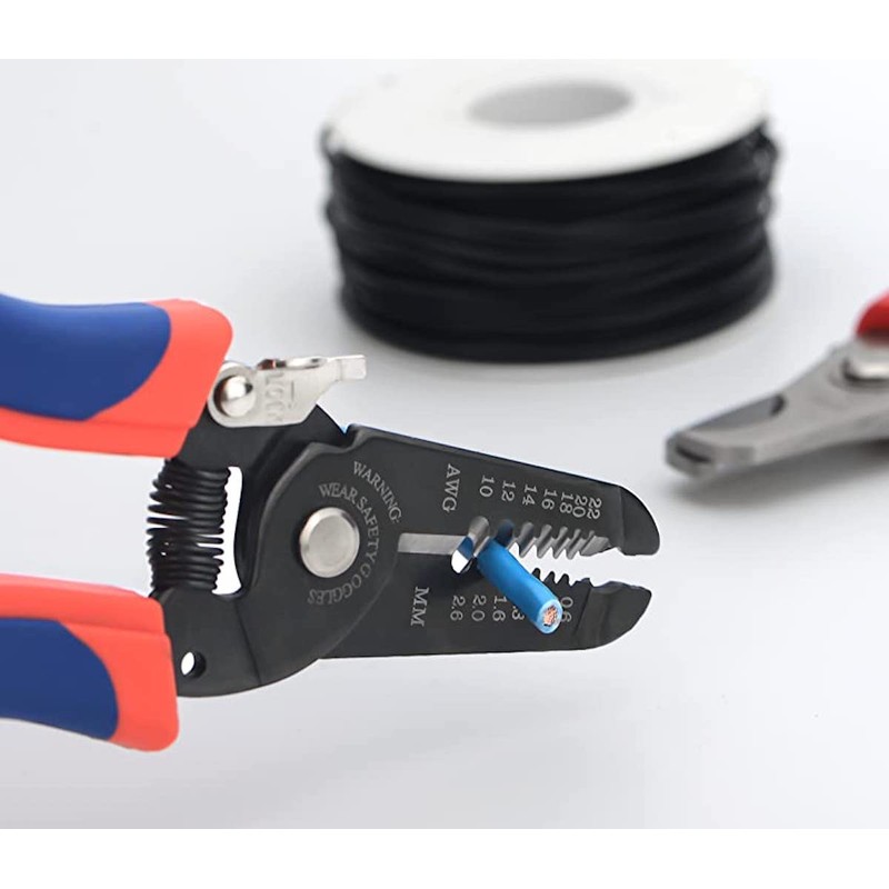 IWISS ICP-4021 Wire Stripper, Φ0.02 - 0.1 inches (0.6 -