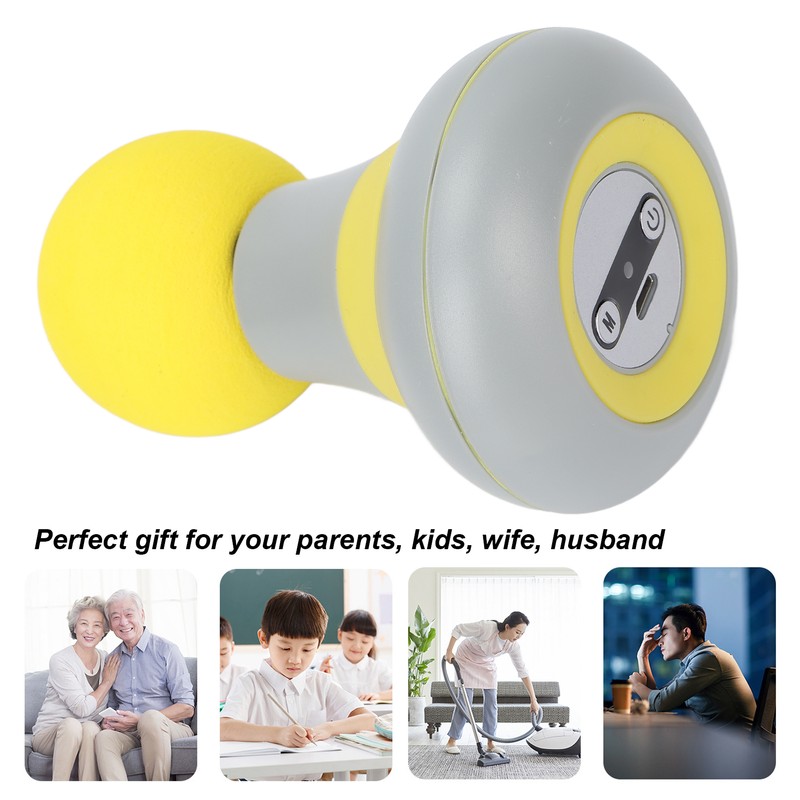 Electric Mini Massager 6 Gears Muscle Relaxation Pain Relieve Cordless